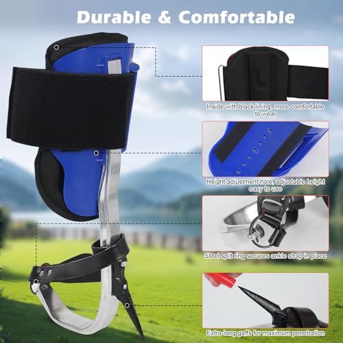 HSSZXFR Tree Climbing Spikes Kit