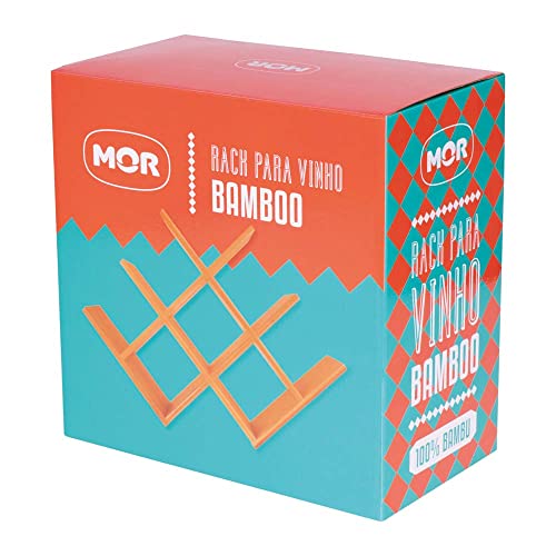 Rack Para Vinho Bamboo Mor