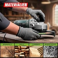 Trennscheibe Holz 230 mm - Multi Hartmetall Trennscheibe für Winkelschleifer - Holztrennscheibe für Holz (mit Nägeln), Kunststoff, Plastik GRAFF Termit – Ansicht 3