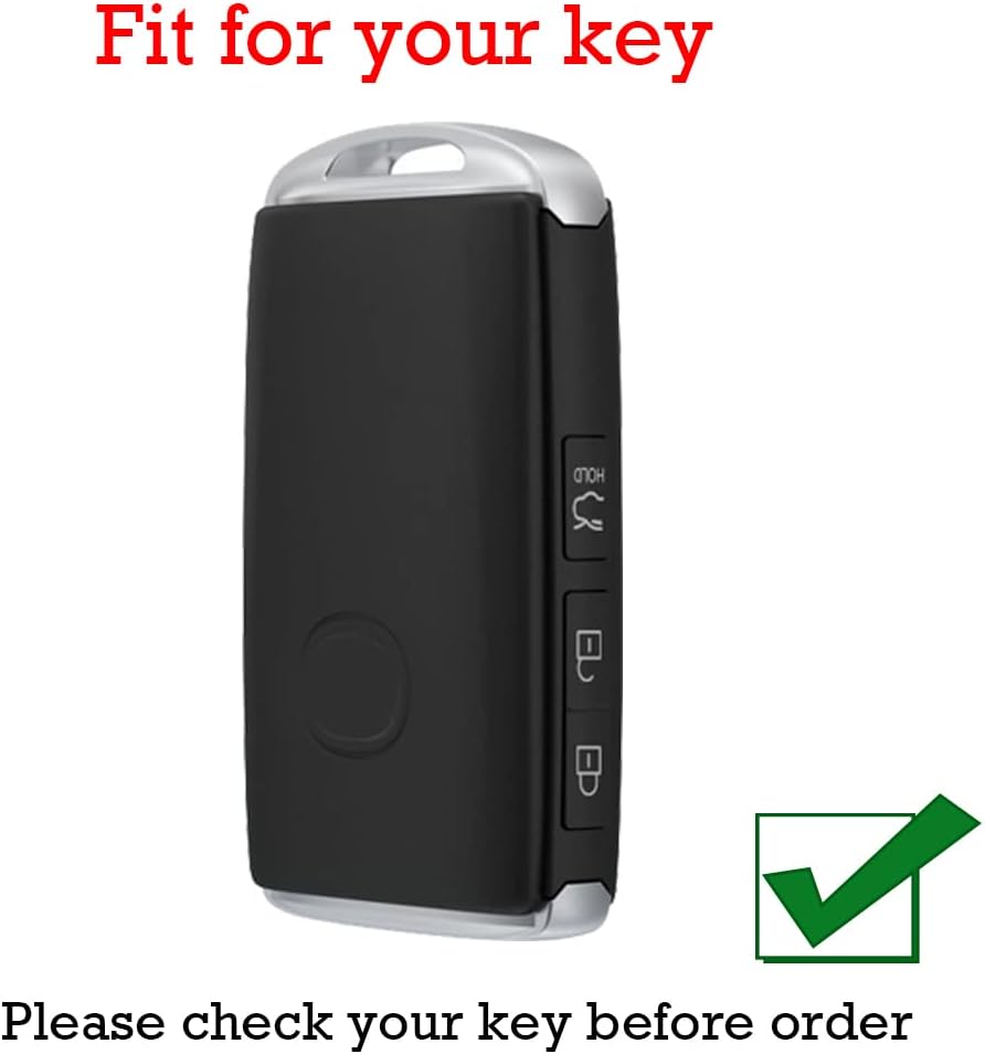 KUNIO Car Key Fob Cover Case Fit for Mazda 3 Alexa CX-30 CX-5 CX-8 Key Protective Cover Keychain Key Holder Key Cover
