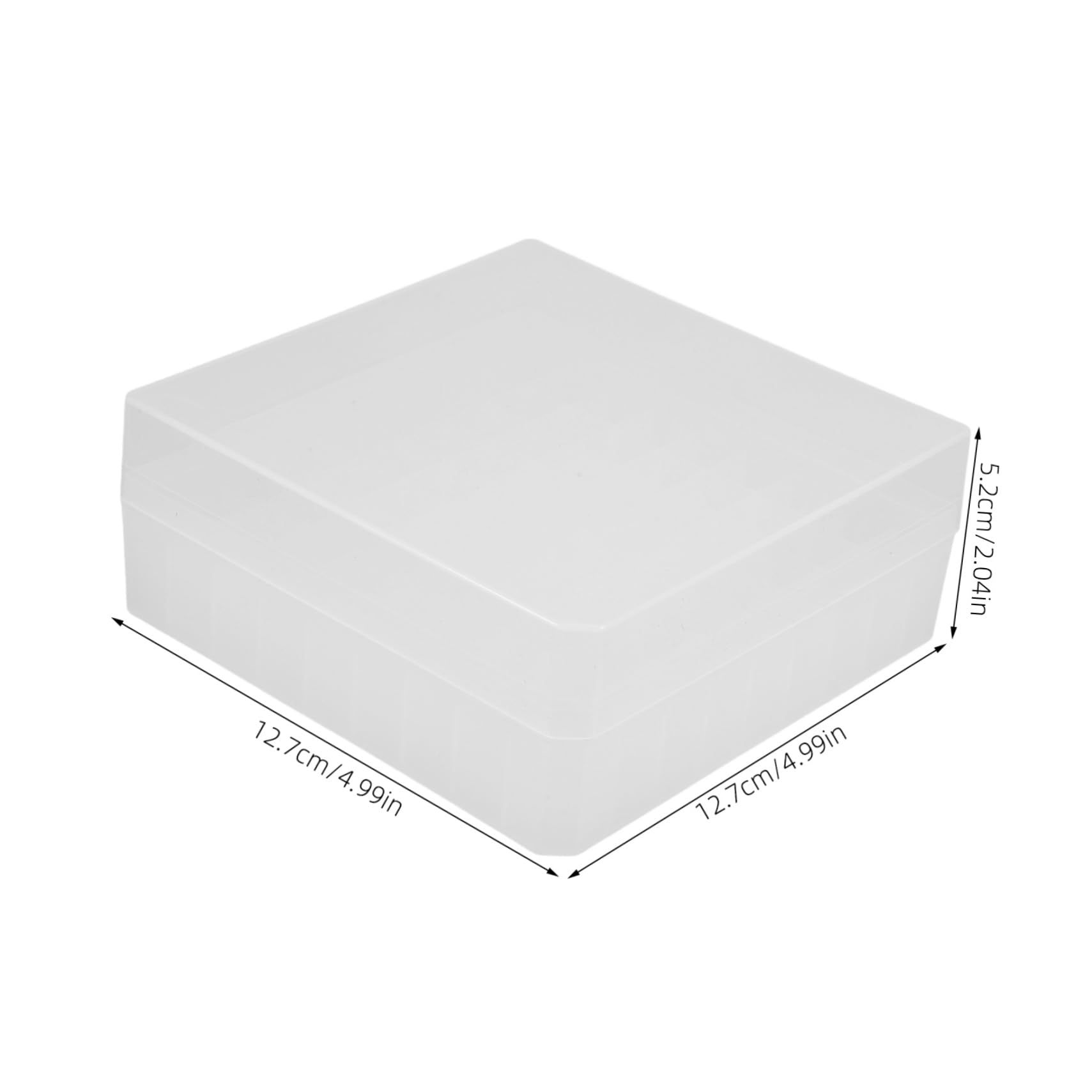 Unomor Cryogenic Storage Box for Tubes Tube Rack for Laboratory Freezer Storage Tube Holder for Organized Lab Use