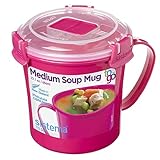 Ideal zum Aufwärmen von Suppe, Eintöpfen und heißen Getränken in der Mikrowelle