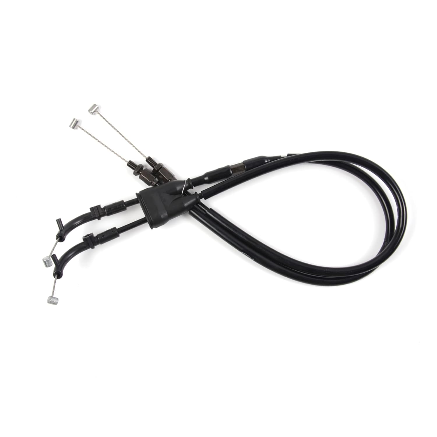 Arashi Throttle Cable for Yamaha YZF R1 2004 2005 2006 Stainless Wire Line and Rubber Motorcycle Accessories YZF-R1 Black