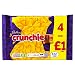 Cadbury Crunchie Milk Chocolate With Honeycomb Center 4 Pack