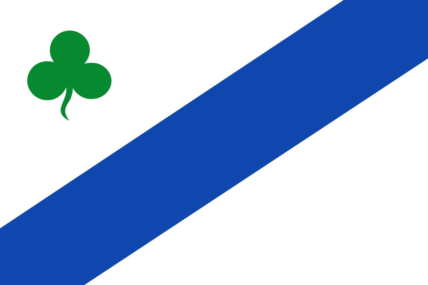 Drapeau large Lioessens résistant au vent pour mât de village