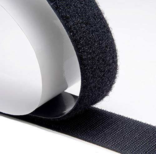 Miniatura 2 de On1shelf Cinta Autoadhesiva De 100 Mm X 2 M, Negro