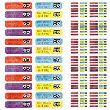 Tofficu Aufkleberrolle für Medizinische Geräte und Verbrauchsmaterialien Kupferplattenaufkleber mit Starker Haftung und Einfache Anwendung 12 Stück für Medizinische Umgebungen