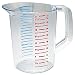 Rubbermaid Commercial Bouncer Measuring Cup, 1-Quart, Clear, FG321600CLR