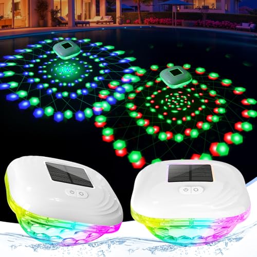 62% Off Solar Floating Pool Lights with RGB Color Changing - Image 2