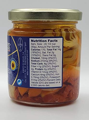 Emperatriz | Surimi Crab Shaped In Vegetable Oil | Ensalada De Cancrejo Con Pimiento | 7.94Oz/225Grs | 5.29Oz/150Grs | Pack Of 1 #TOP2