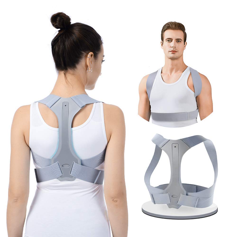 2021 Upgraded Posture Corrector For Women/Men | Adjustable Back Orthosis for Adults, Upper Back Brace Design for Shaping, Relieving Pain from Shoulder, Back, Neck