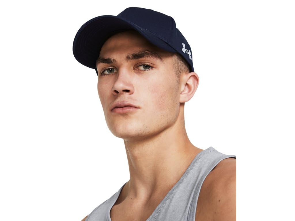 Under Armour Men's Midnight Team Blitzing Baseball Cap (Xl-Xxl) (Midnight)