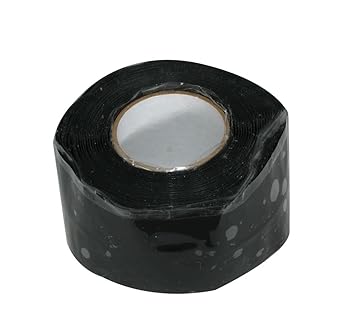 Moroso 72038 SELF Vulc Tape, ROLL, Black, 12FT