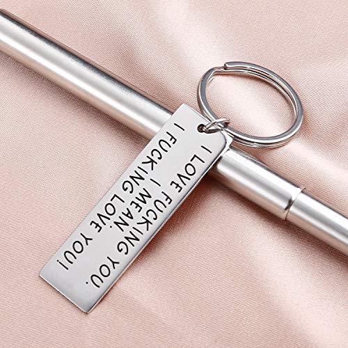 Tritiara Birthday Gift Funny Couple Keychain For Boyfriend Husband From Girlfriend Wife Him Her His I Love You Teen Wedding Anniversary Valentine Christmas Key Ring #TOP2