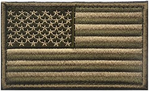 Embroidery Each Country's Flag Patch (3''X2'', United States)