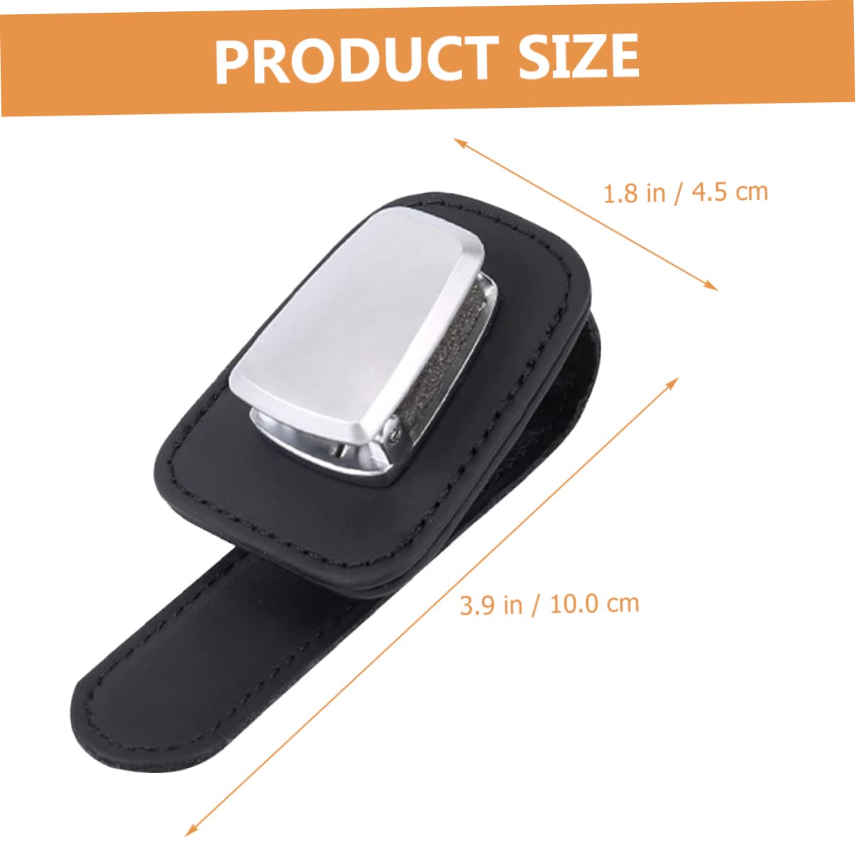 PartyKindom 3stücke Auto Sonnenblenden Brillenhalter Aus Leder Multifunktionaler Clip Für Sonnenbrillen Karten Tickets Robuster Für Verschiedene Fahrzeuge Installieren Stabil Und Handlich