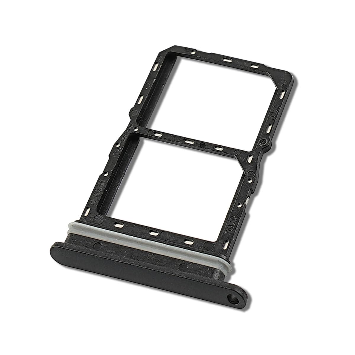 Eonpam Original DUAL SIM Card Slot Tray Holder Replacement for Honor X7a Incl Sim Pin (Black) - Image 2