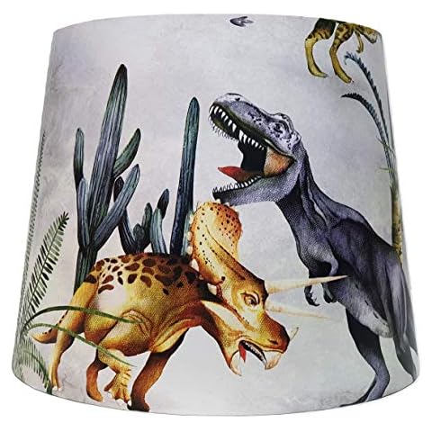 Dinosaur Lampshade for Ceiling Light Shade Boys Girls Kids Dino Kingdom Bedroom Nursery Accessories T Rex Gifts Cover