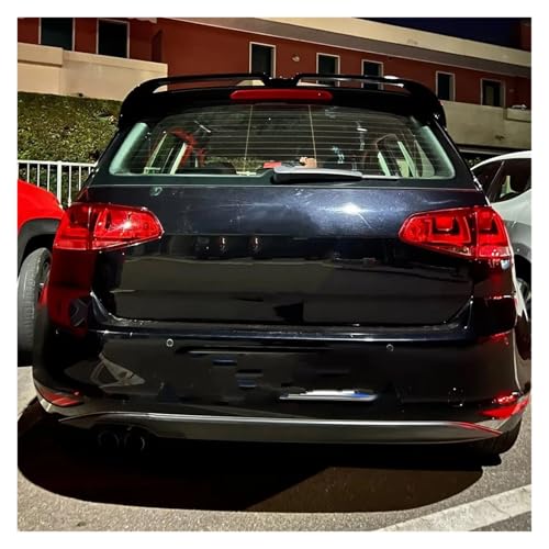 Becquets Avant pour VW Golf 7 Ailettes Fixes Jupe Basse Carbon Look