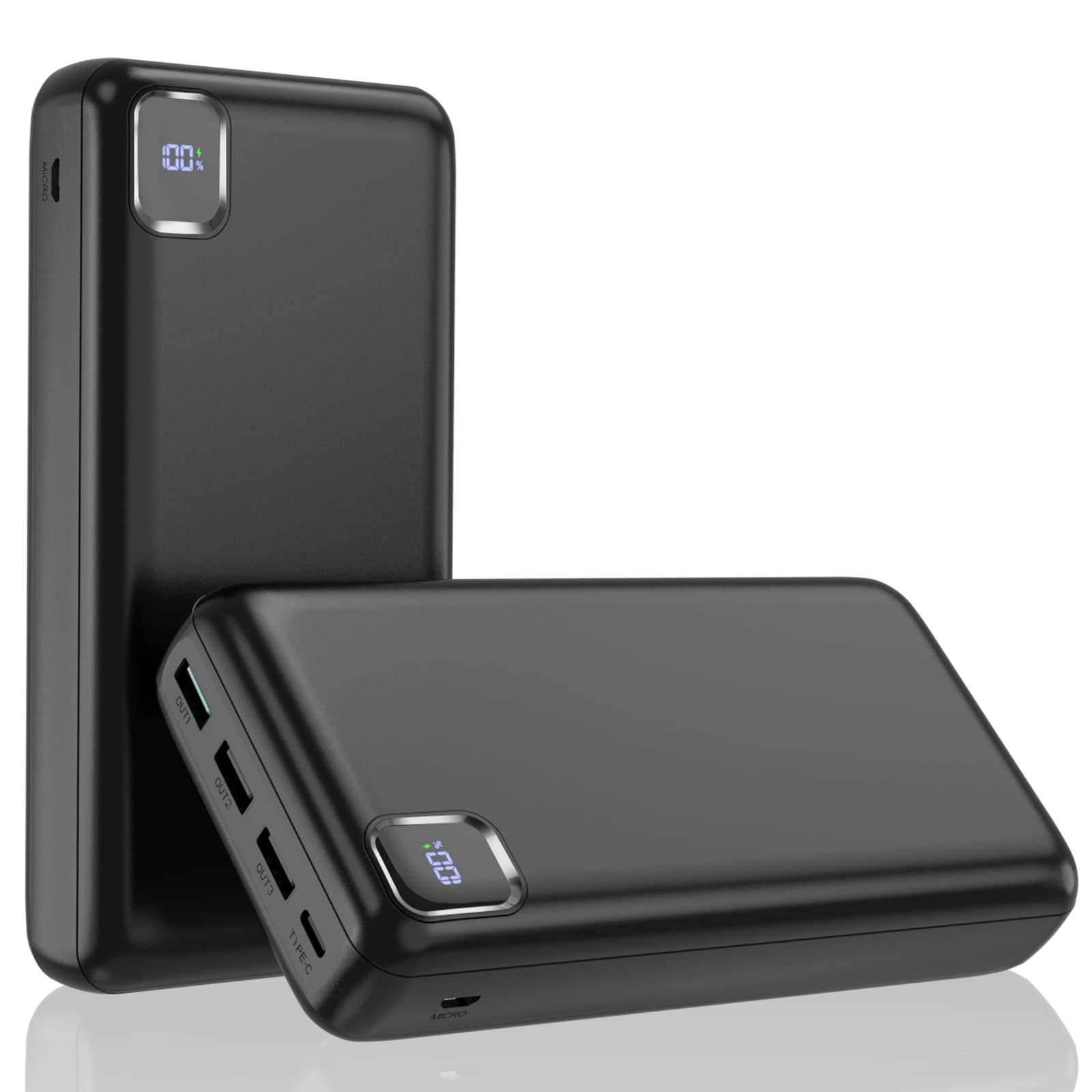 Portable Charger Power Bank 50000mAh, 30W PD Fast-Charge Battery Pack