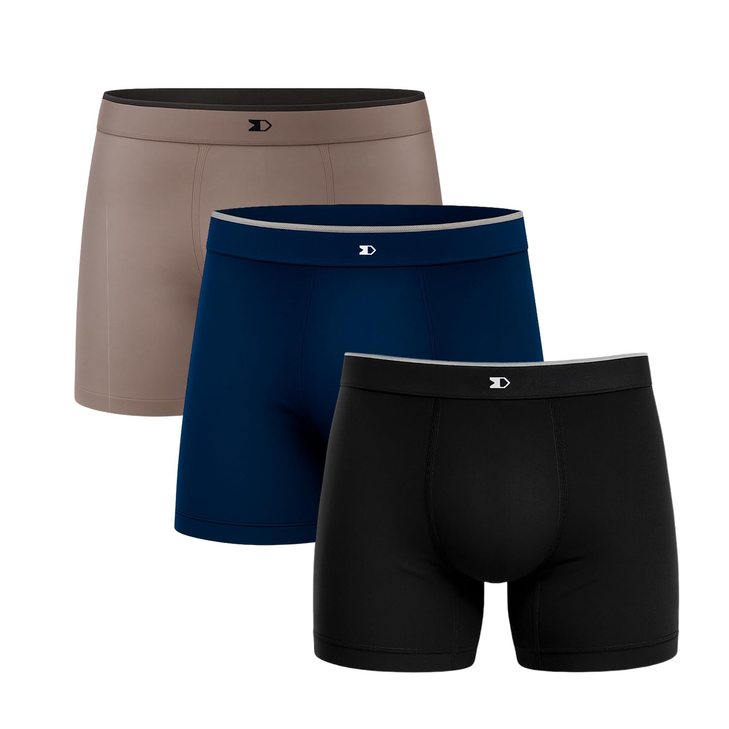 Kit 3 Cueca Boxer Sandrini Night Poliamida Sem Costura