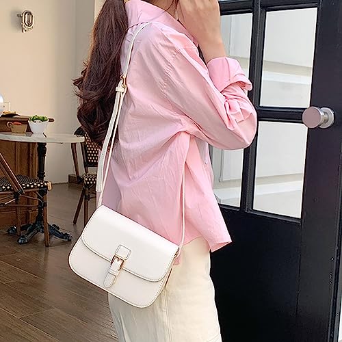 Sac à main carré en polyuréthane tendance pour femme