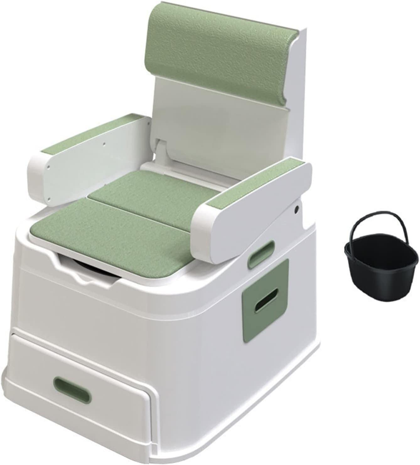 Inodoro De Cabecera, Inodoro Móvil para Ancianos, Silla De Ducha para Mujeres Embarazadas, Adecuado para Hospitales Y Familias