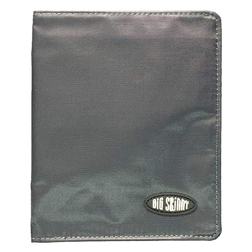 Image of Big Skinny Hipster Bi-Fold Wallet, Holds Up to 35 Cards, Charcoal