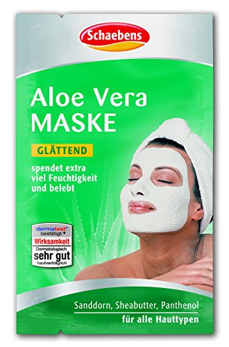 Preisvergleich Produktbild Schaebens Aloe Vera Maske, 10er Pack (10 x 10 ml)