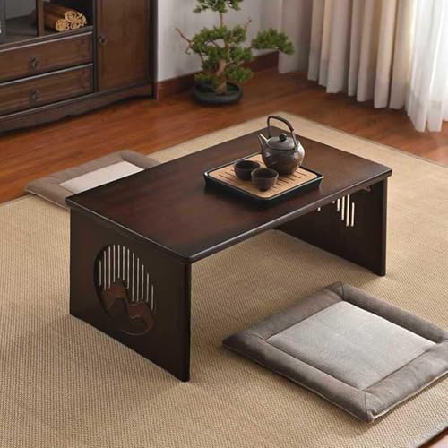 Petite table basse pliante pour s'asseoir sur le sol de salon