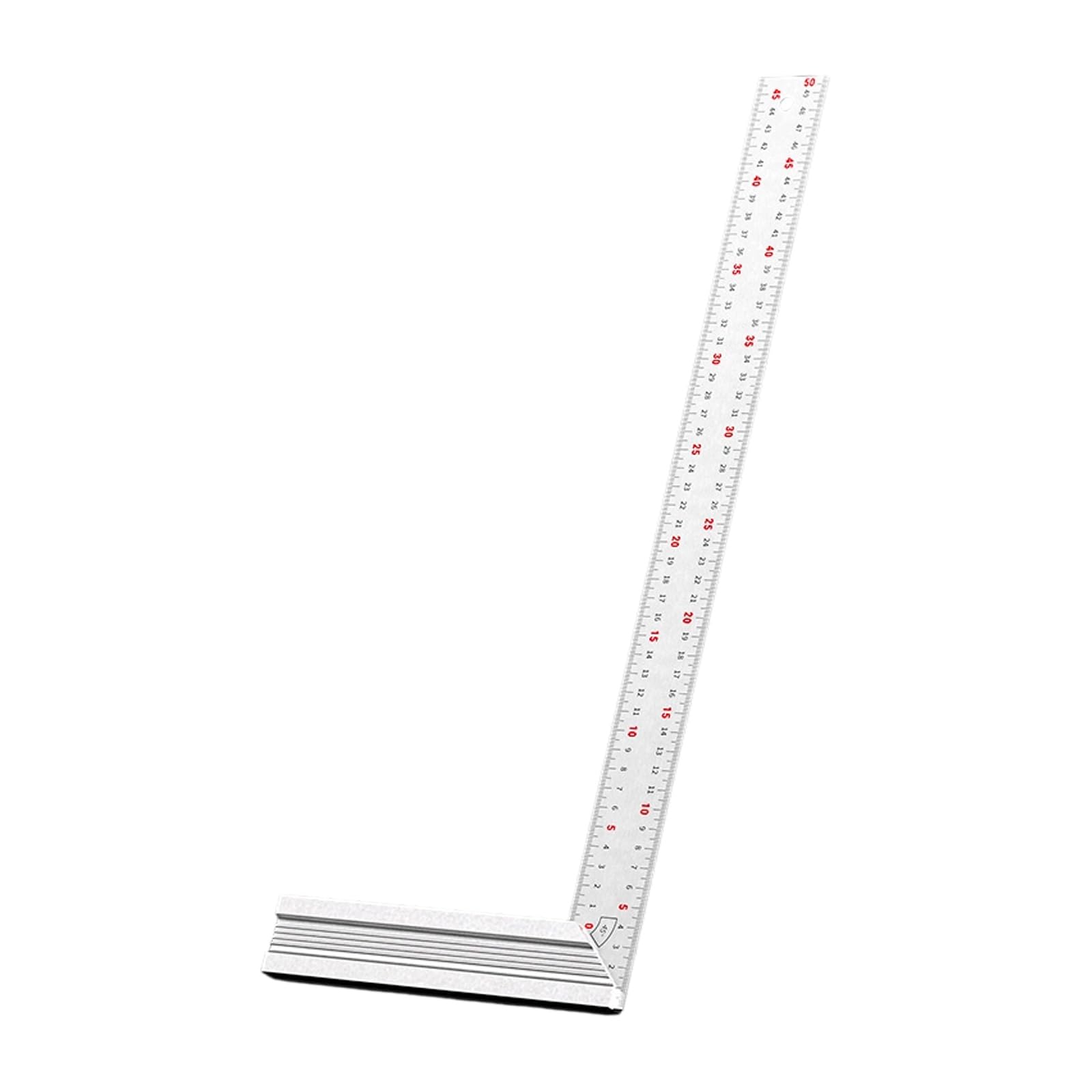 Tsophreniq Type A 500 Square L Shape Ruler Aluminum Alloy Right Angles Ruler For Accurate Measurements In Woodworking Carpenter