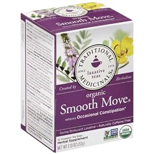 Traditional Medicinals Smooth Move Laxative Tea Bags, 16 Count