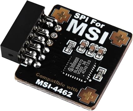 TPM2.0 Module TPM SPI 12Pin Module with infineon SLB 9670 for MSI Motherboard Compatible with TPM2.0MS-4462