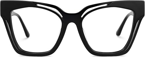 Miniatura 11 de Zeelool Marco de gafas de ojo de gato vintage para mujer con lente transparente sin receta Domena ZJGA814740