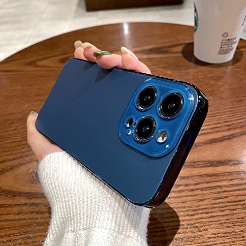 Carcasa iPhone 14 antihuellas mate con bordes galvanizados a prueba de golpes