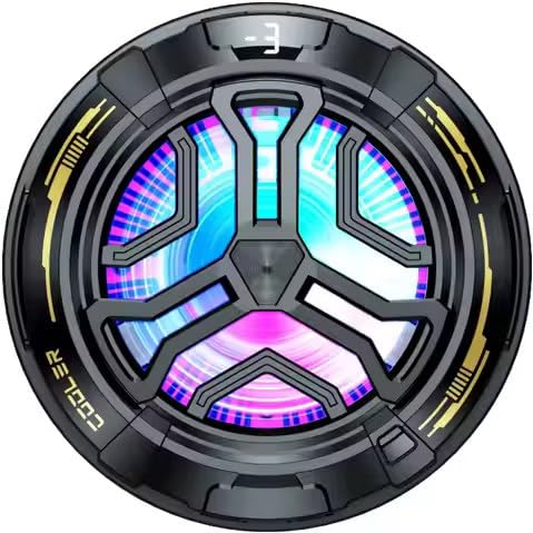 Image of BKN F-26 Fast Cooling Mobile AC Fan Radiator Mobile Cooler for Gaming With USB Powered Smartphone Fan Cooling Radiator Game Cooler -3 degree for Phone Gaming, Live Streaming
