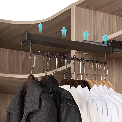 Tringle de suspension pour placard en métal robuste durable - 5