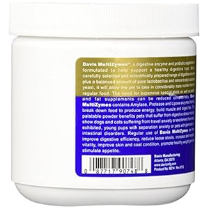 Davis multizymes nutritional supplement 14 oz   cucciolini doodles