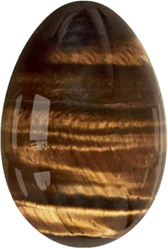 Miniatura 2 de Huevos Yoni sin perforar de jade real natural para mujeres, bolas de masaje femeninas de ejercicio Kegel, cuarzo rosa, M-1.6x1.0 in