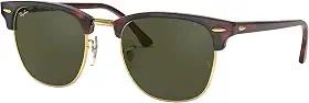 Óculos de Sol Ray-Ban Clubmaster 0RB3016 W0365 Tam 51