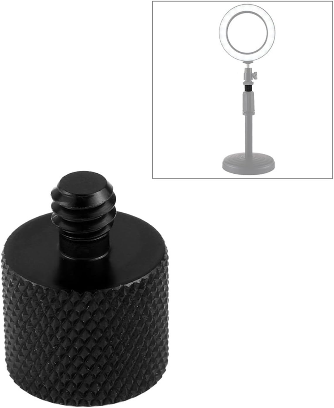Metal 3/8 to 1/4 Thread Camera Converter Nut for Professional Photography Gear Easy Installation Durability Camera Thread Adapter Metal