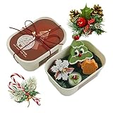 Weihnachtliche Duftkerzen, Vielseitig Einsetzbar Für Den Innenbereich...