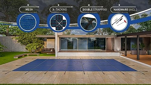 Waterwarden SCMB1632 Inground Pool Safety Cover 16' X 32' thumb #4