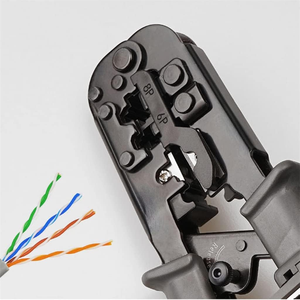 2 In 1 Network LAN Cable Plier Tester Single Wired Multi-wired Cable Crimping Stripping Cutting Tool