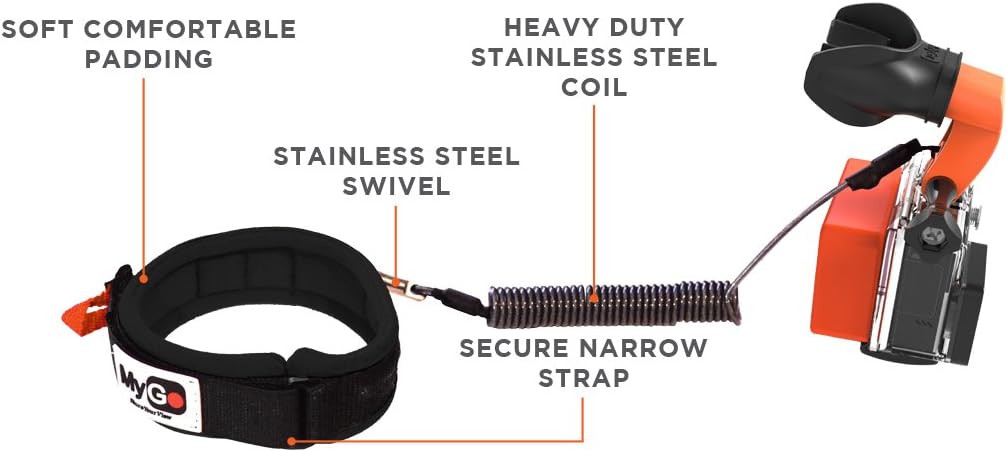 MyGo Pro Armband Leash for GoPro® Cameras and Mouth Mounts