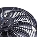 ASTOU 2PCS 16 inch Universal Electric Cooling Fan Radiator Fan Kit,2 Plug Pin Number Adjustable Mounting for Aluminum Radiator Car Truck SUV Universal Fit