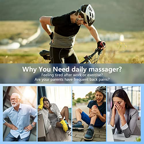 Kts Wireless Back Pain Relief Device, Rechargeable Pain Relief Therapy Machine For Pain Relief, Portable Electric Mini Massager Whole Body #TOP1