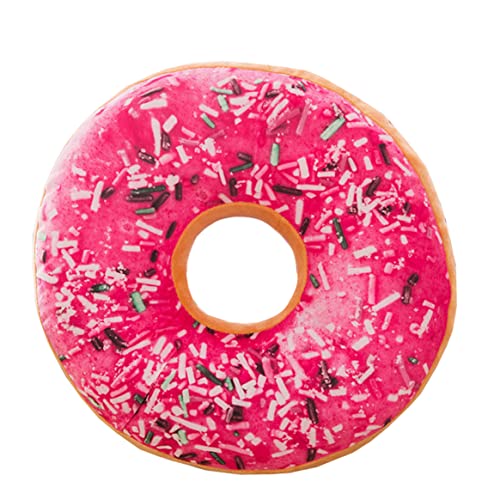 Liummrcy Beignets Shape Cushion Plux de siège Doux Coussin Beignets Coussin de Forme, Coussin de Beignets créatifs Coussin à Simple Trou Beau Cushion Donuts Pillow, Donuts Shape Cushion, Weeping