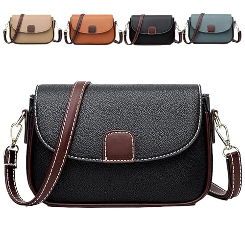 Bitreasures Bags, Bitreasures Shoulder Crossbody Bag, Large-Capacity Shoulder Bag with Detachable Strap