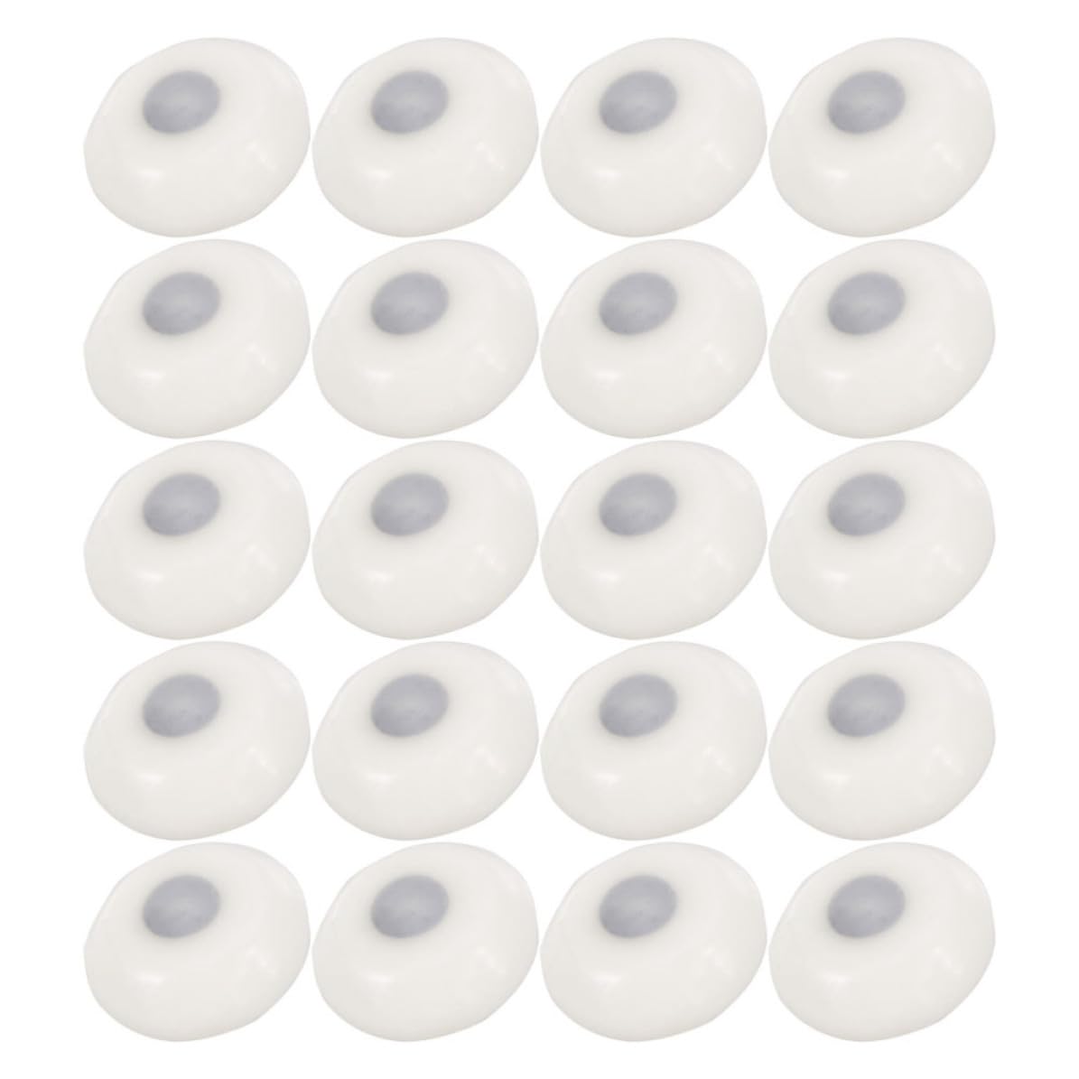 100 Piezas Velas Flotantes de Parafina en Color Blanco